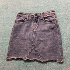 Denim skirt